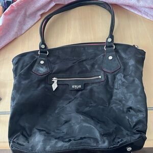 MZ Wallace Black Camo Chelsea Tote with dust bag
